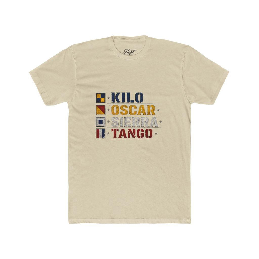 Kilo Oscar Sierra Tango Aviation Phonetic Alphabet T-Shirt