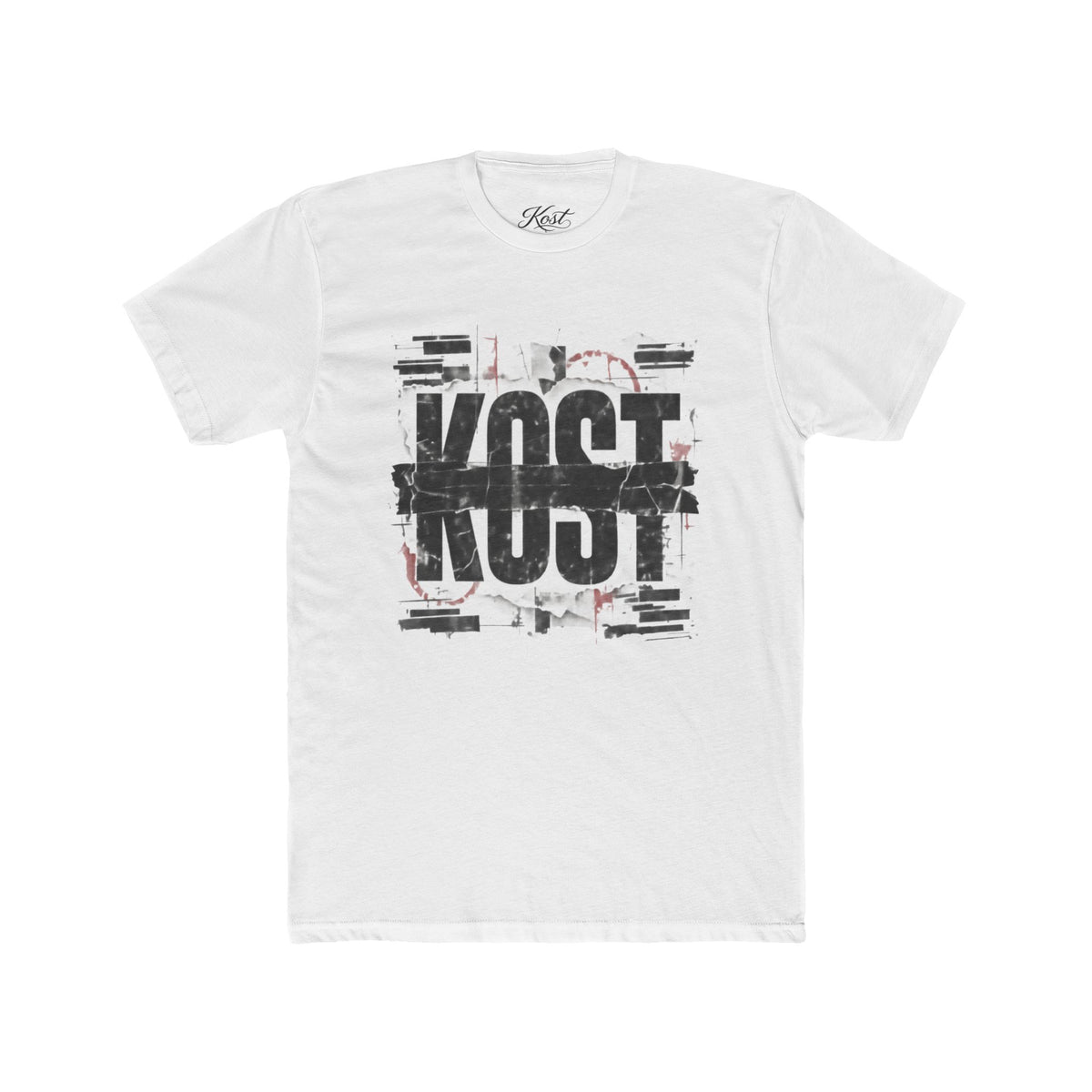 KOST Graphic Tee – Distressed Urban Logo T-Shirt