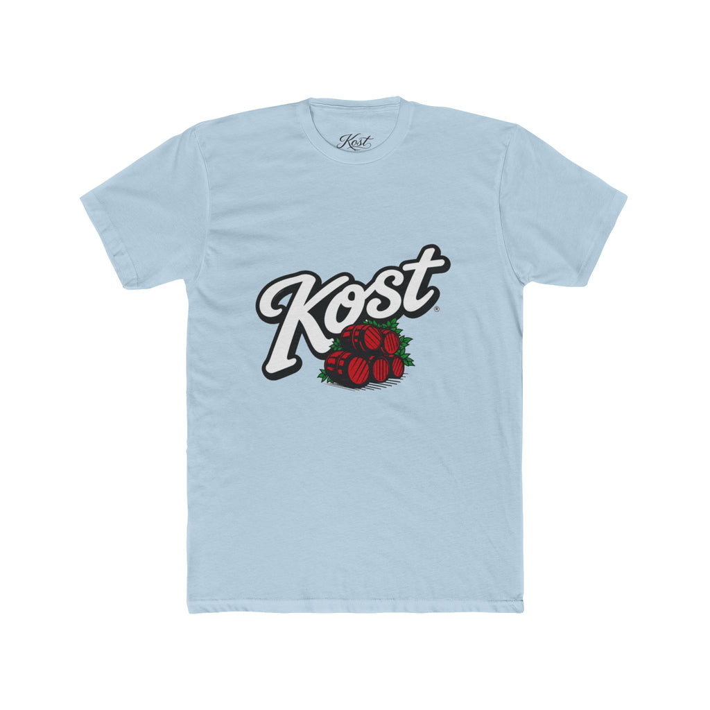 Kost Script Logo T‑Shirt with Strawberry Graphic
