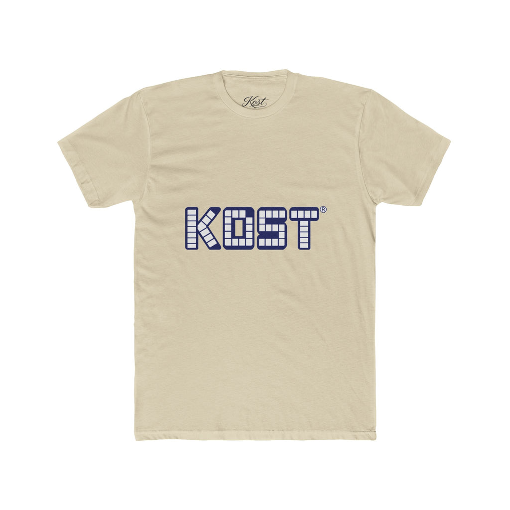 KOST® Retro Grid Logo Tee - Graphic Cotton T-Shirt