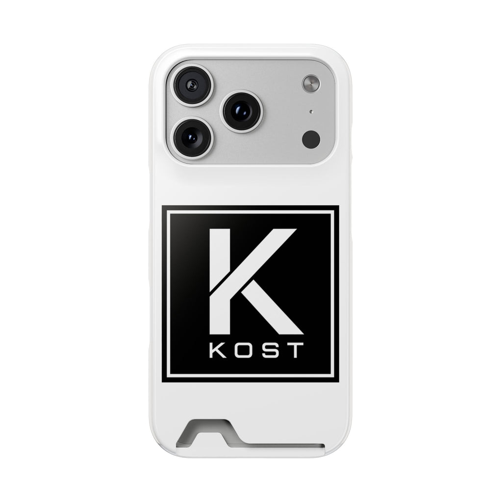 KOST Logo Phone Case with Card Holder