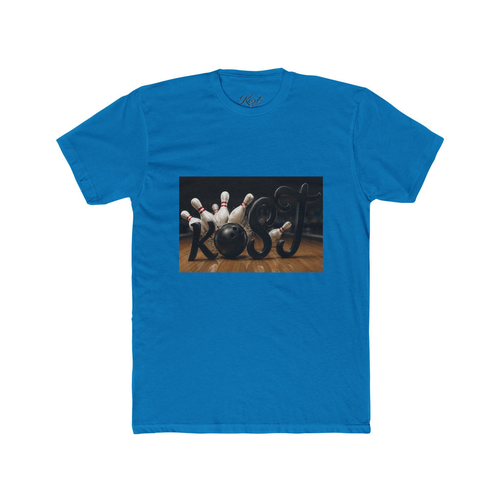 Bowling Strike T‑Shirt — Vintage Pins & Ball Graphic Tee for Bowlers