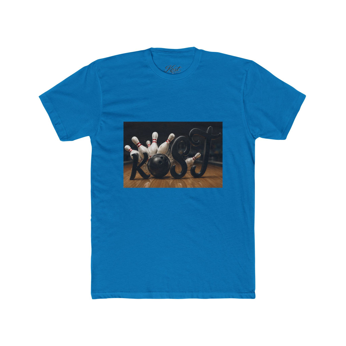 Bowling Strike T‑Shirt — Vintage Pins & Ball Graphic Tee for Bowlers