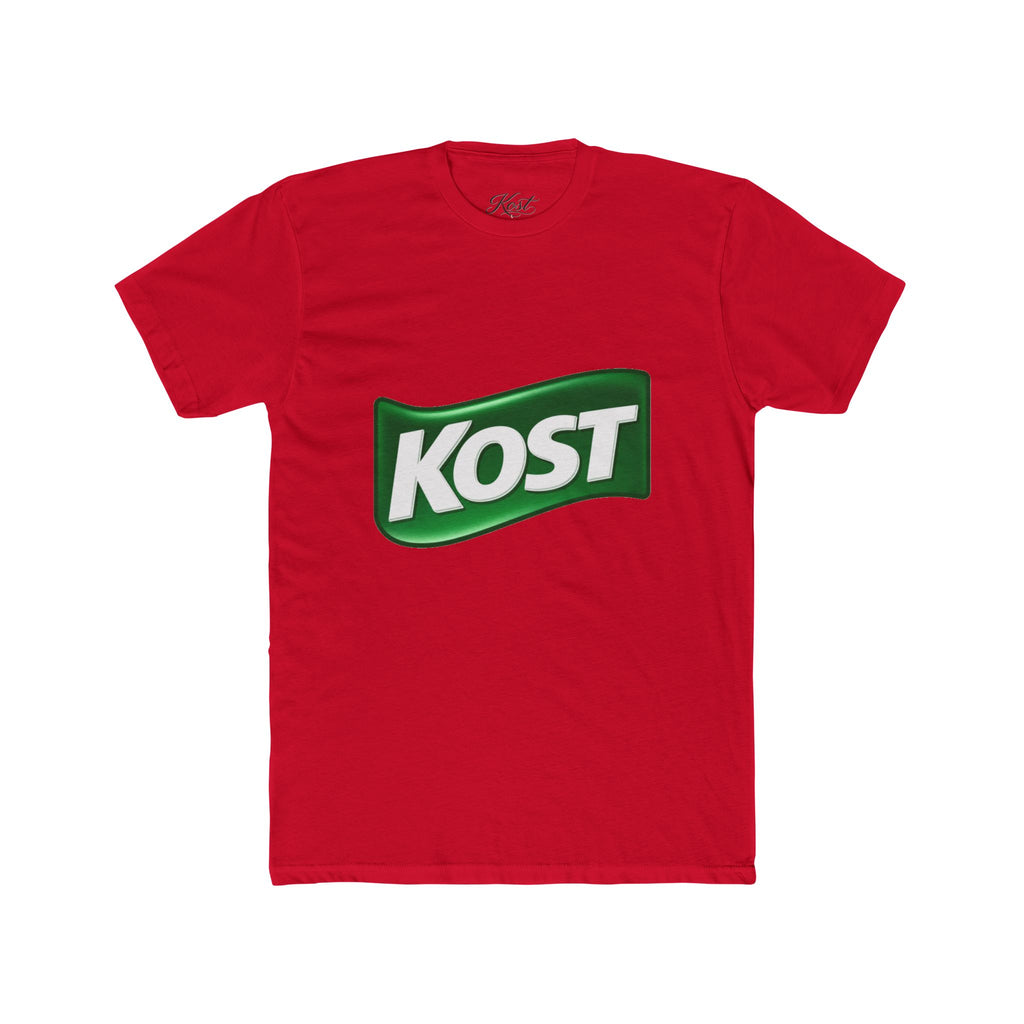 KOST Logo Tee — Vintage Green Wave Graphic T-Shirt
