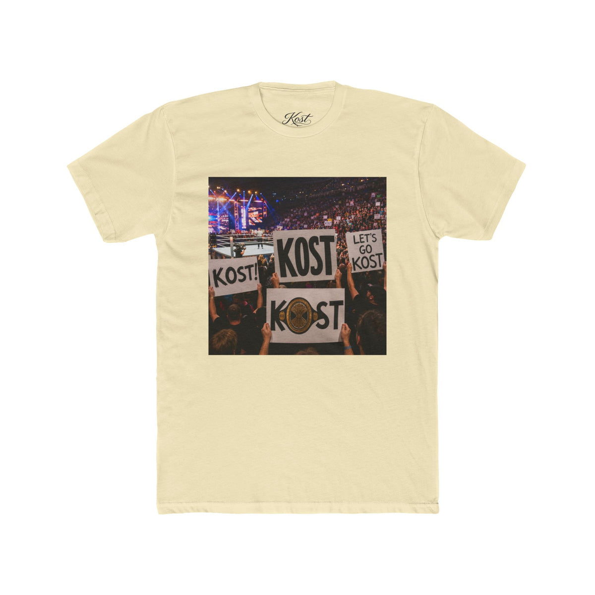 KOST Concert Crowd Graphic Tee — "KOST" Fan Shirt