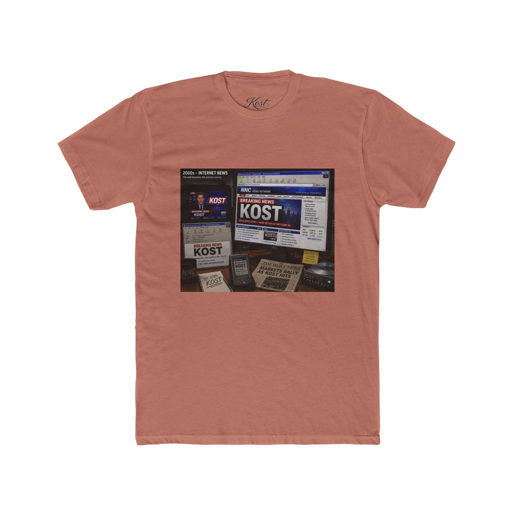 KOST Radio Collage Tee — Vintage Music Station Graphic T‑Shirt