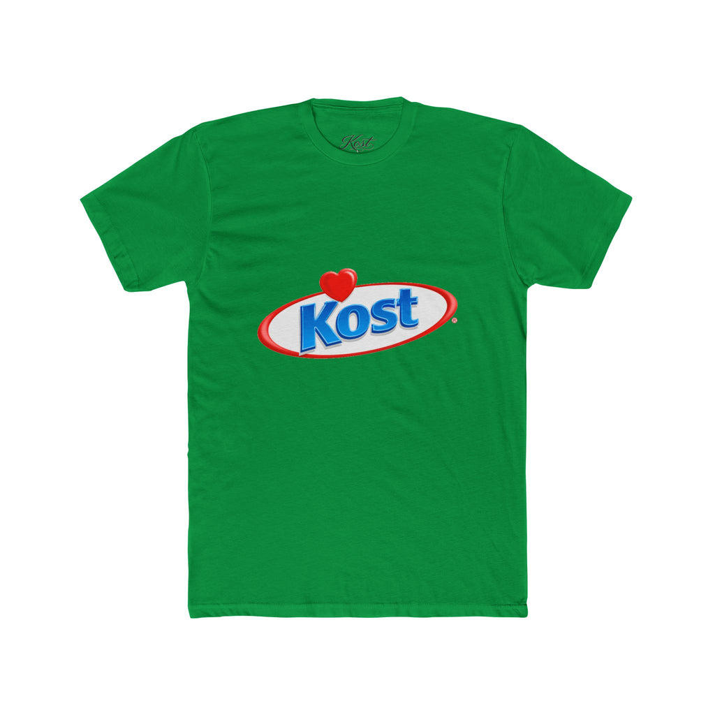 Kost Logo Tee — Retro Heart Emblem Graphic T‑Shirt