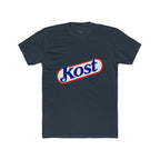 Kost Logo Tee — Retro Red & Blue Script T‑Shirt