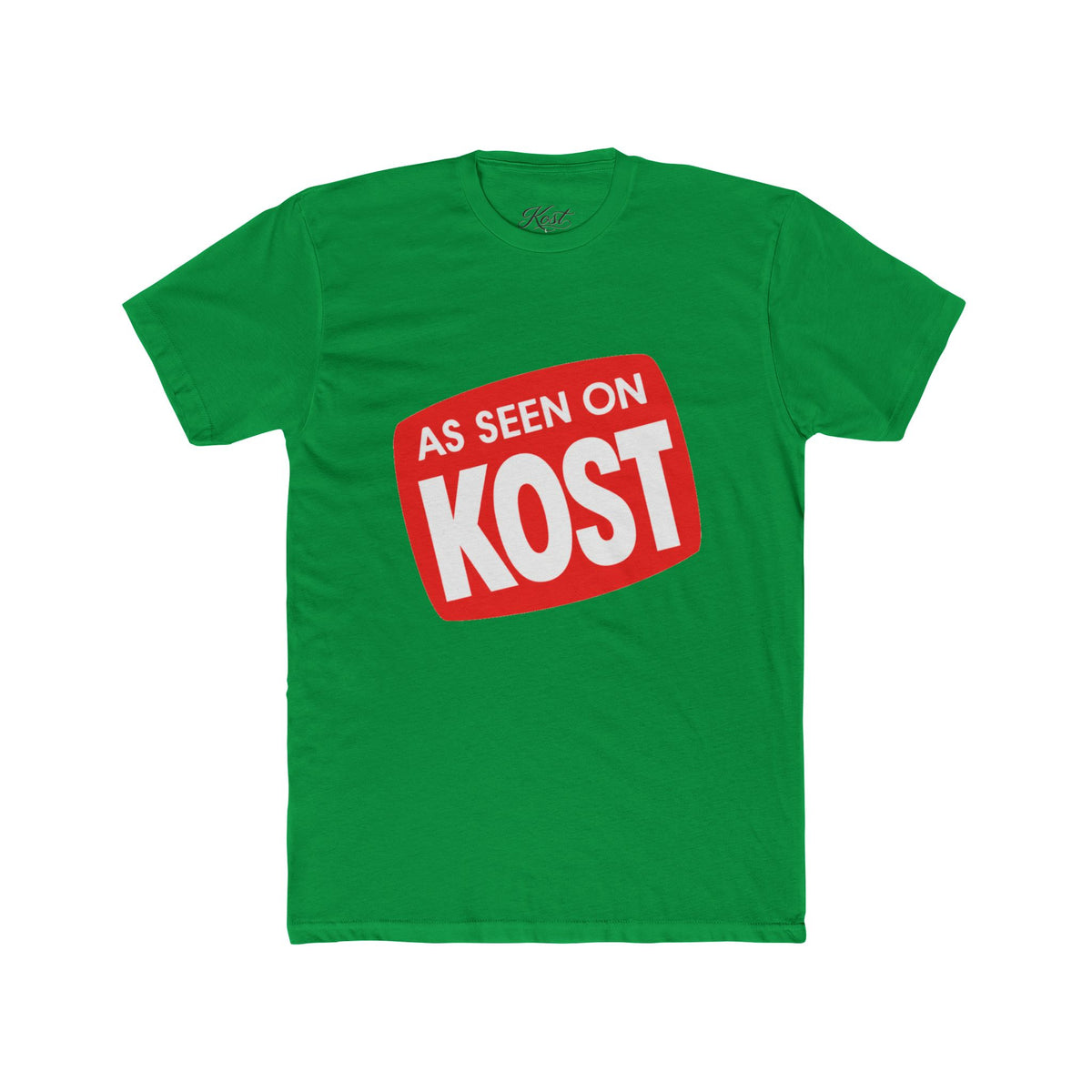 As Seen On KOST Tee — Retro Red Logo Graphic T-Shirt
