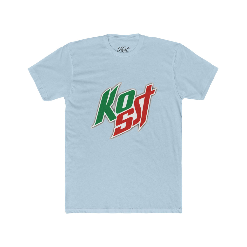 Kost Logo Tee — Retro Green & Red Graphic T-Shirt