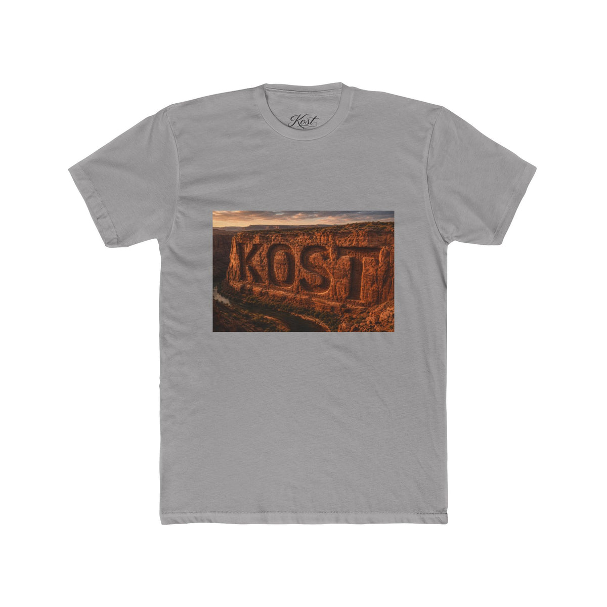 KOST Canyon Graphic Tee — Vintage Desert Landscape T-Shirt