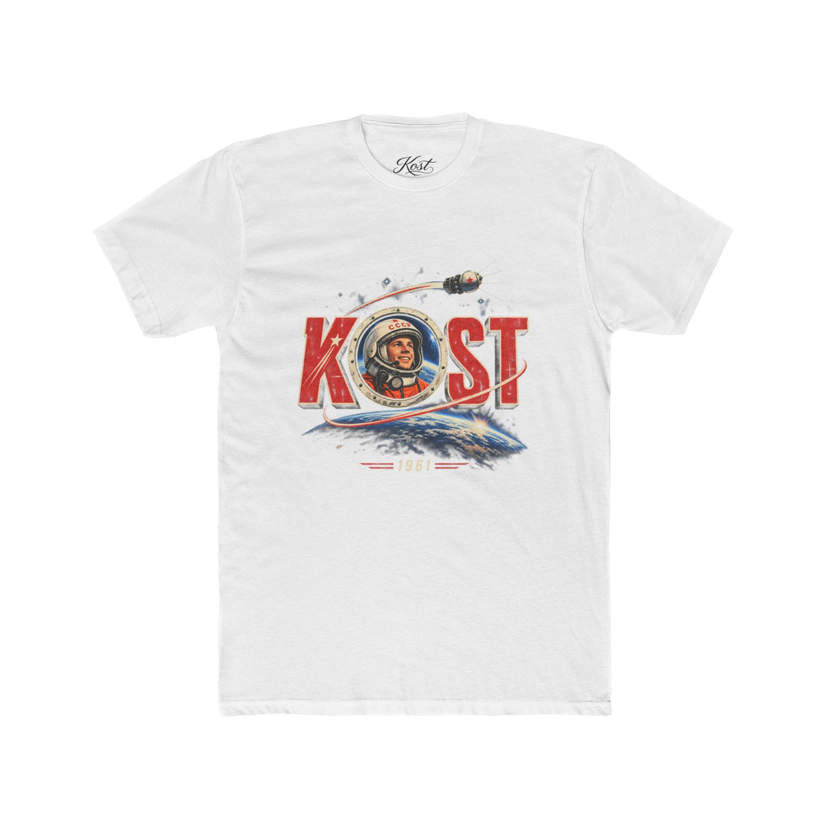 Kosmonaut Retro Space T-Shirt — Vintage Cosmonaut Graphic Tee
