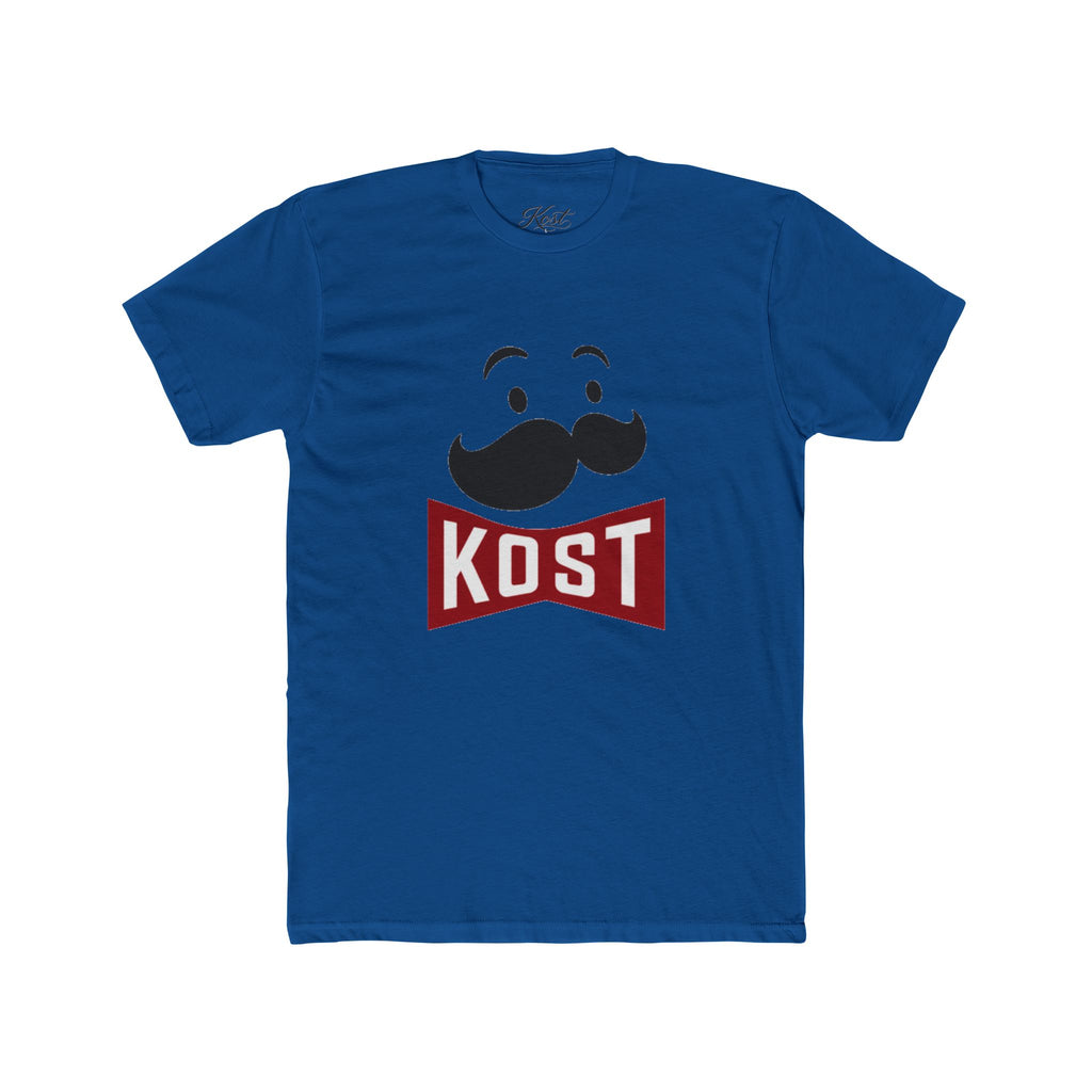 Kost Mustache Logo T‑Shirt — Retro Mascot Tee
