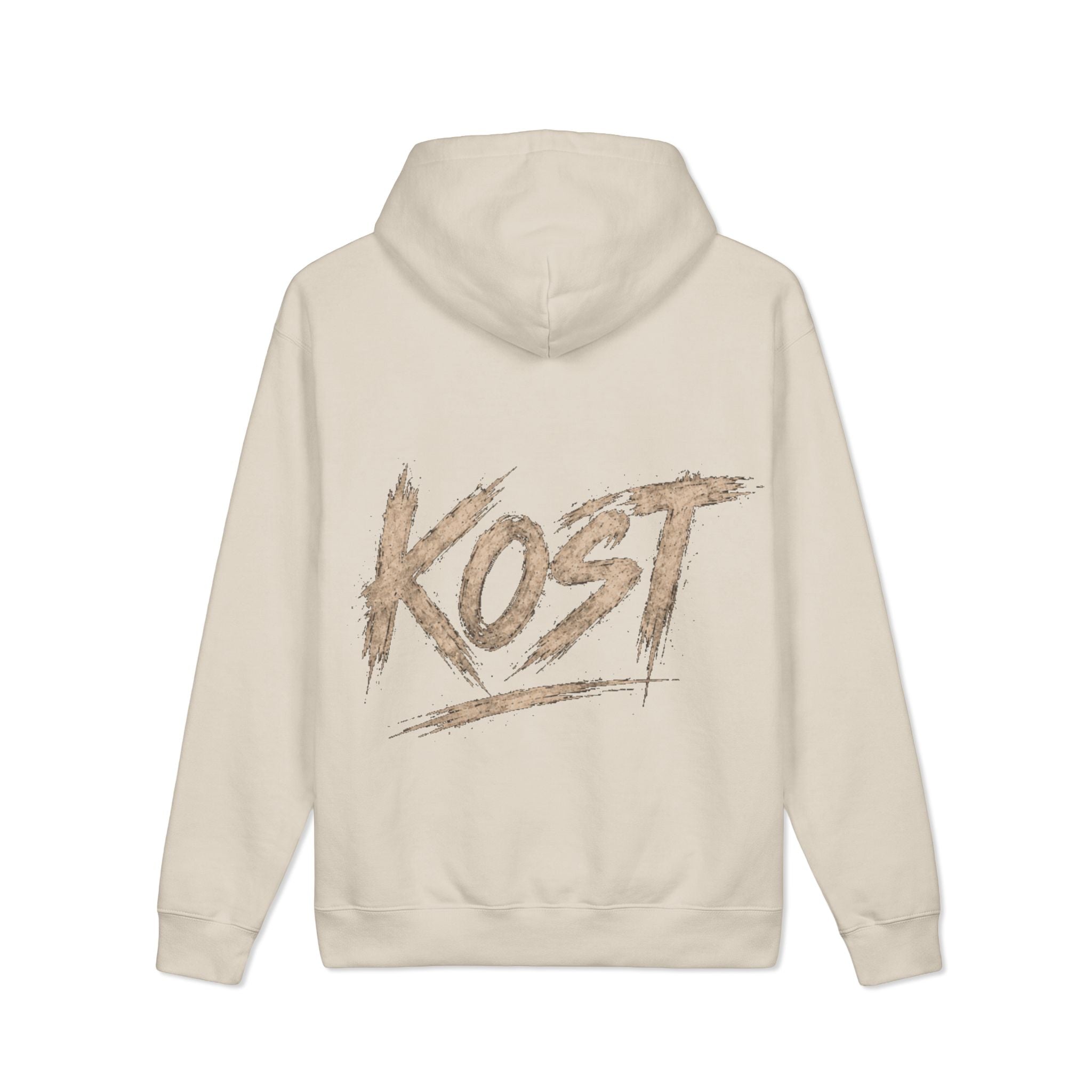 KOST Script Logo Hoodie — Brushed Streetwear Pullover