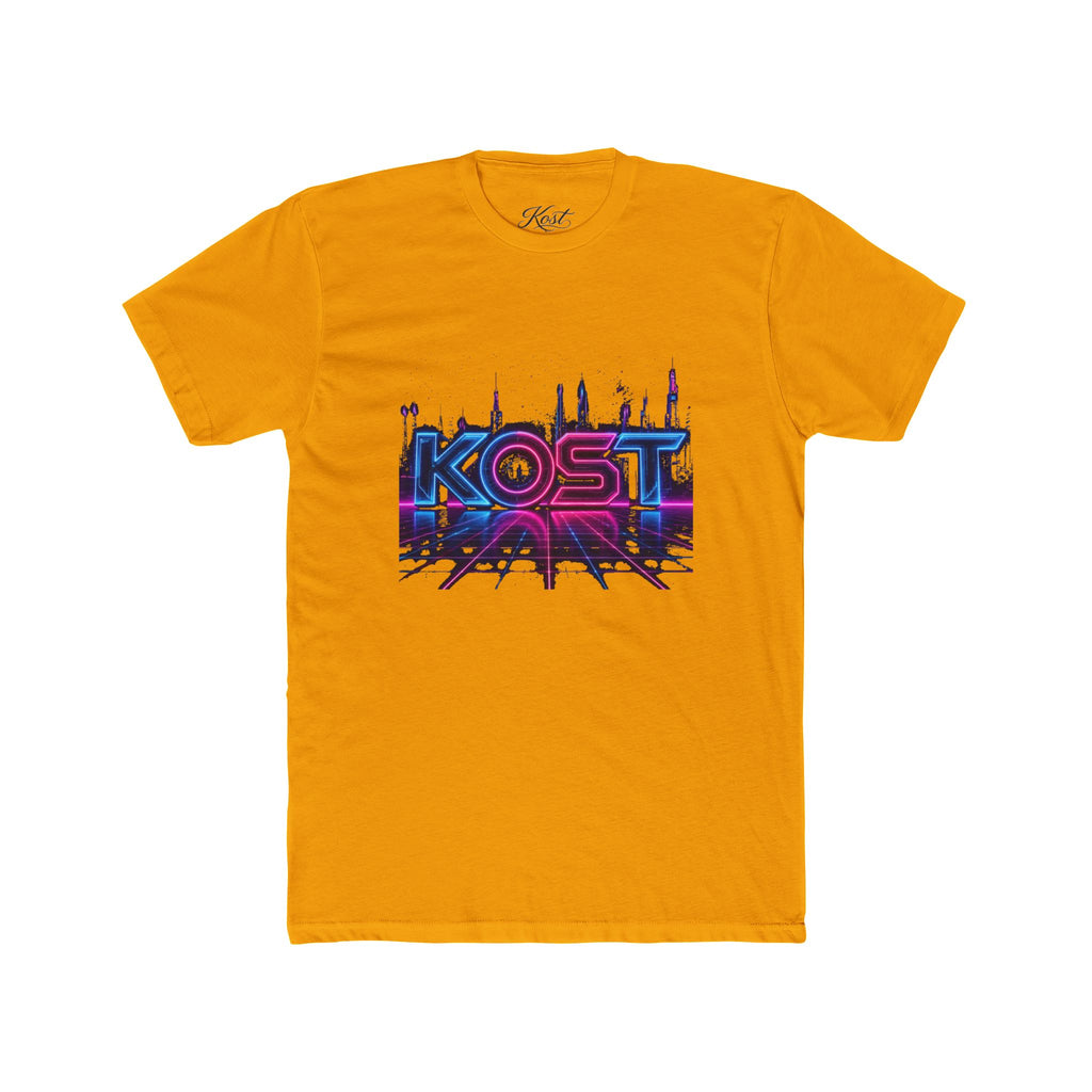 KOST Neon City Graphic Tee — Retro Synthwave Urban Streetwear