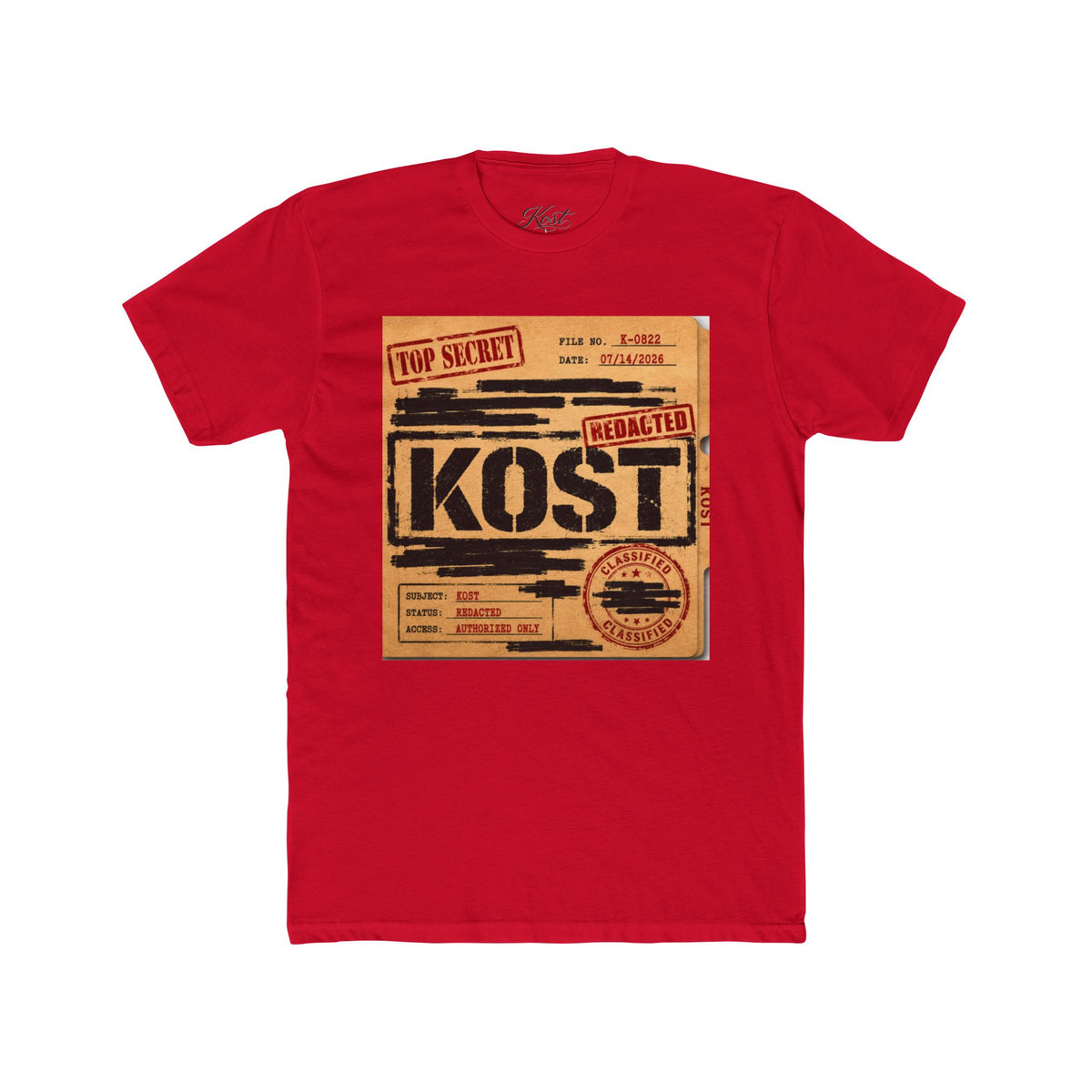 KOST Vintage Top Secret Stamp Tee
