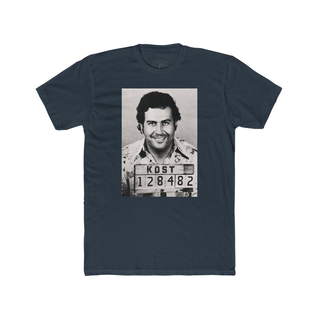 Graphic Crew Tee with Vintage Mugshot Photo