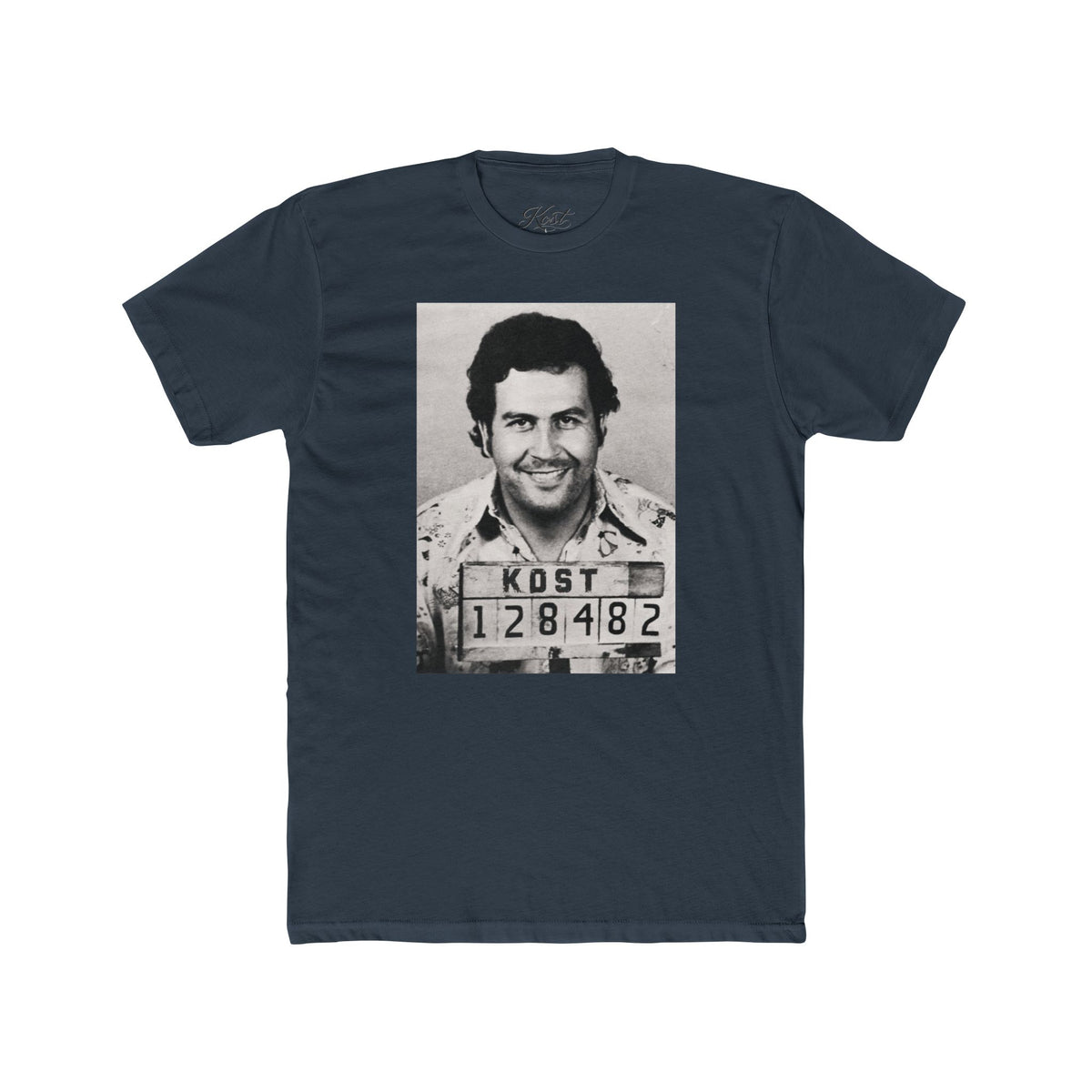 Graphic Crew Tee with Vintage Mugshot Photo