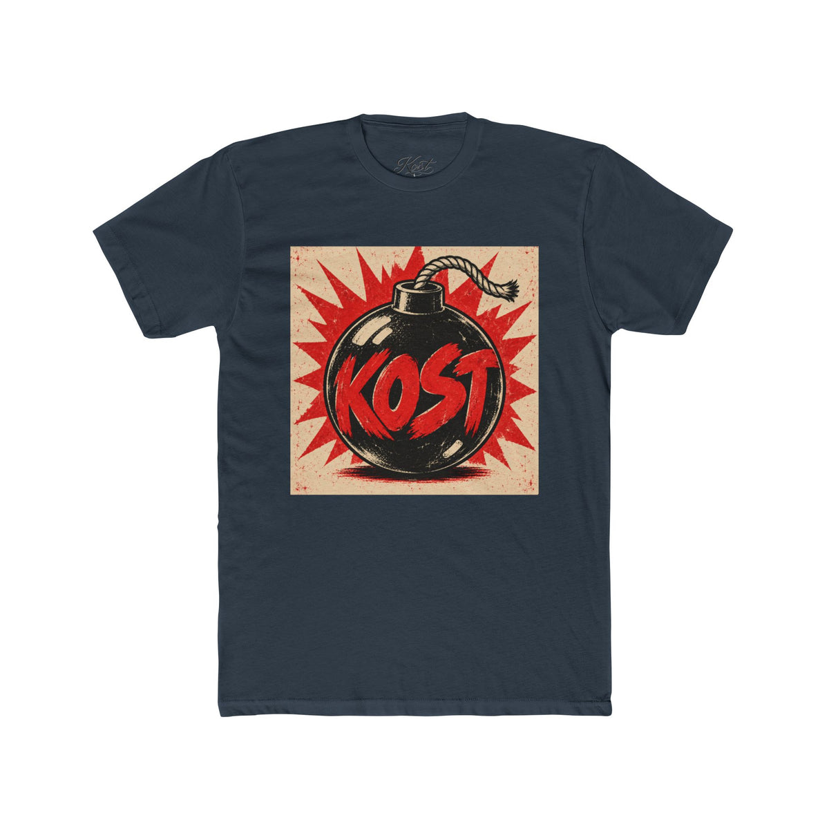 KOST Bomb Graphic Tee — Retro Explosive Band Shirt