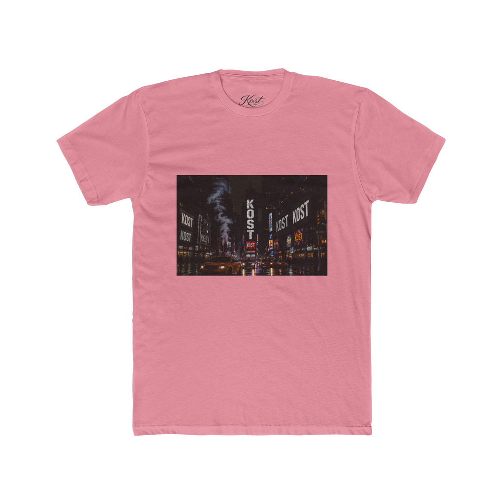 City Nightscape Tee — 'Lost' Neon Street Photography Shirt