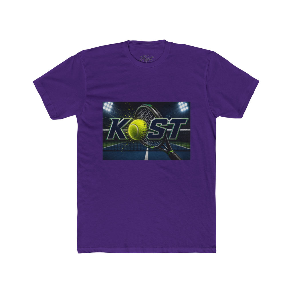 KOST Tennis Logo Tee — Court Night Graphic T-Shirt