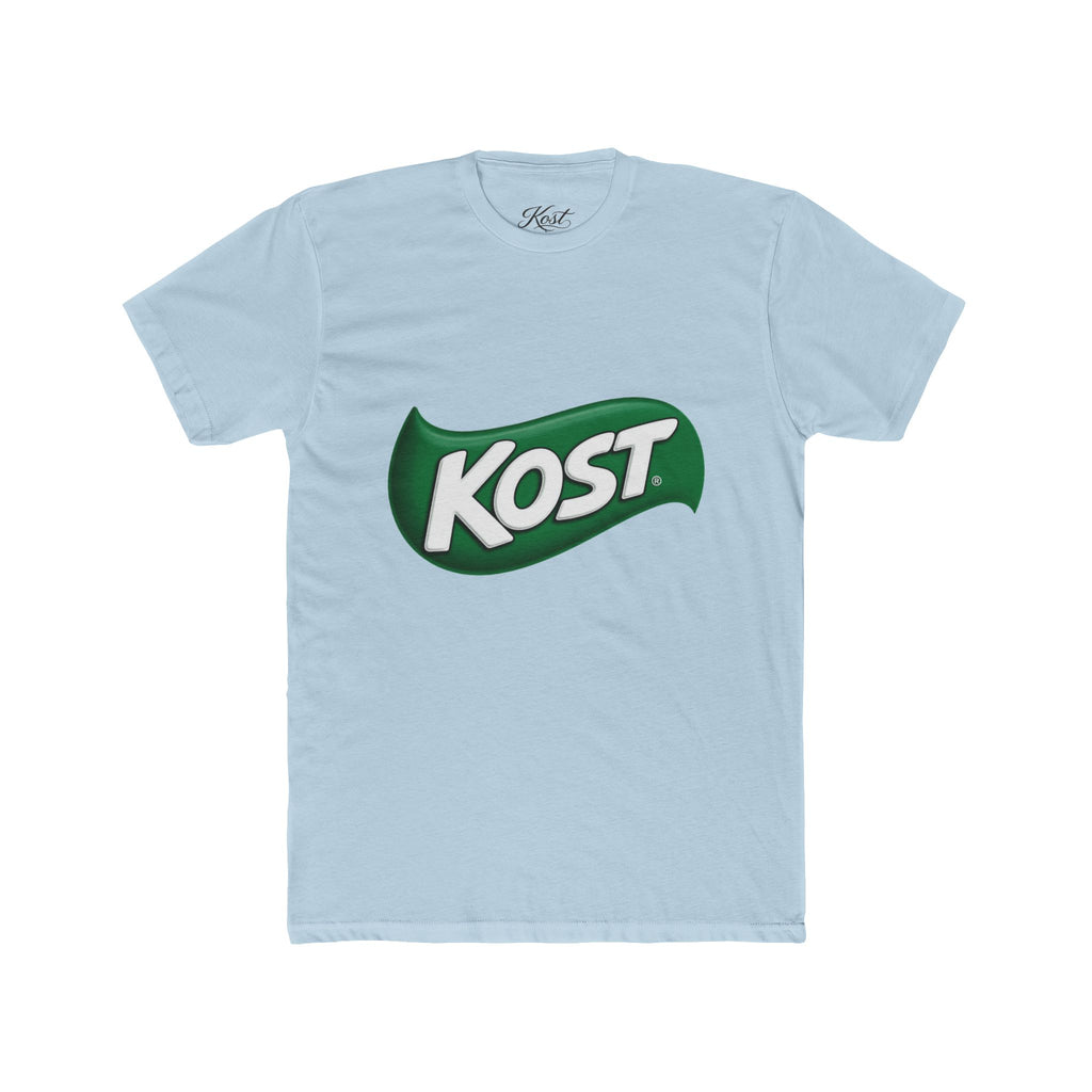 Kost Logo Tee — Retro Green Badge Graphic T-Shirt