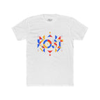Lost Geometric Tee — Colorful Abstract Graphic T-Shirt