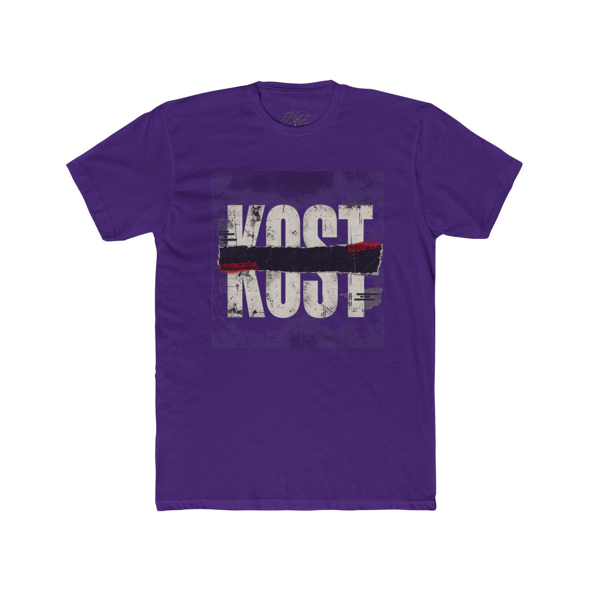 Lost & Found Distressed Tee — Vintage 'LOST' Graphic Crew Shirt