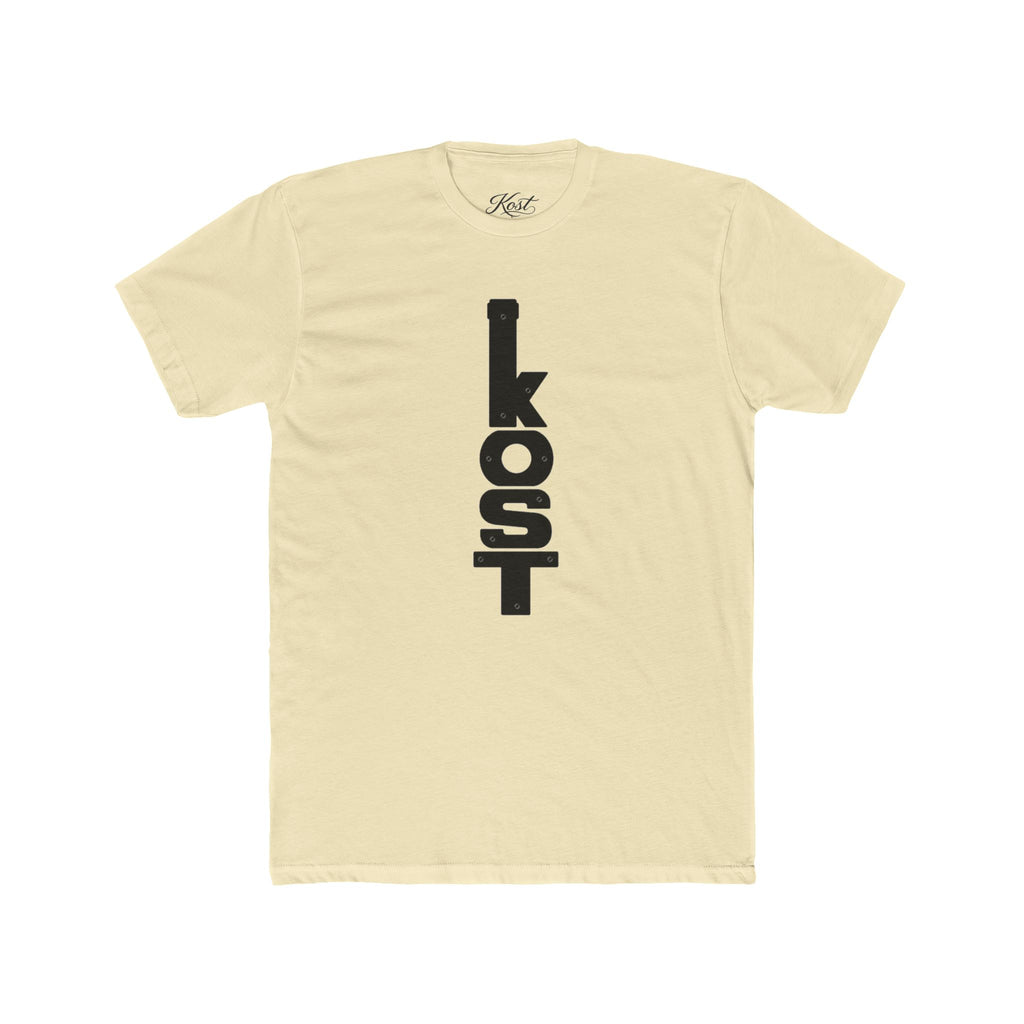 KOST Minimalist Typography Cotton Crew Tee
