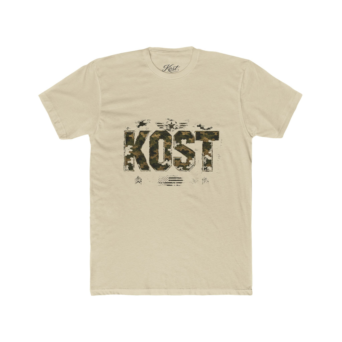 KOSY Camouflage Graphic T-Shirt