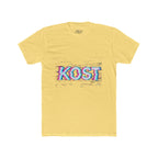 KOST Glitch Graphic Tee — Retro Vaporwave Logo T-Shirt