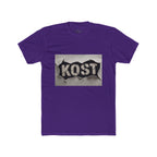 KOST Graphic T-Shirt – Distressed Black and White Streetwear Tee