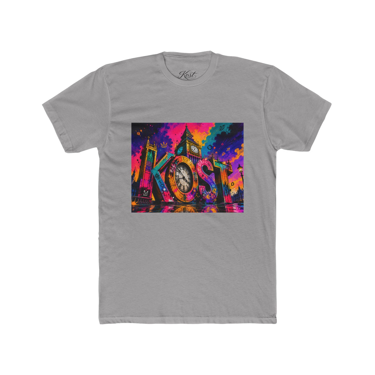 Kost Neon City Graphic Tee — Colorful Retro Streetwear T‑Shirt