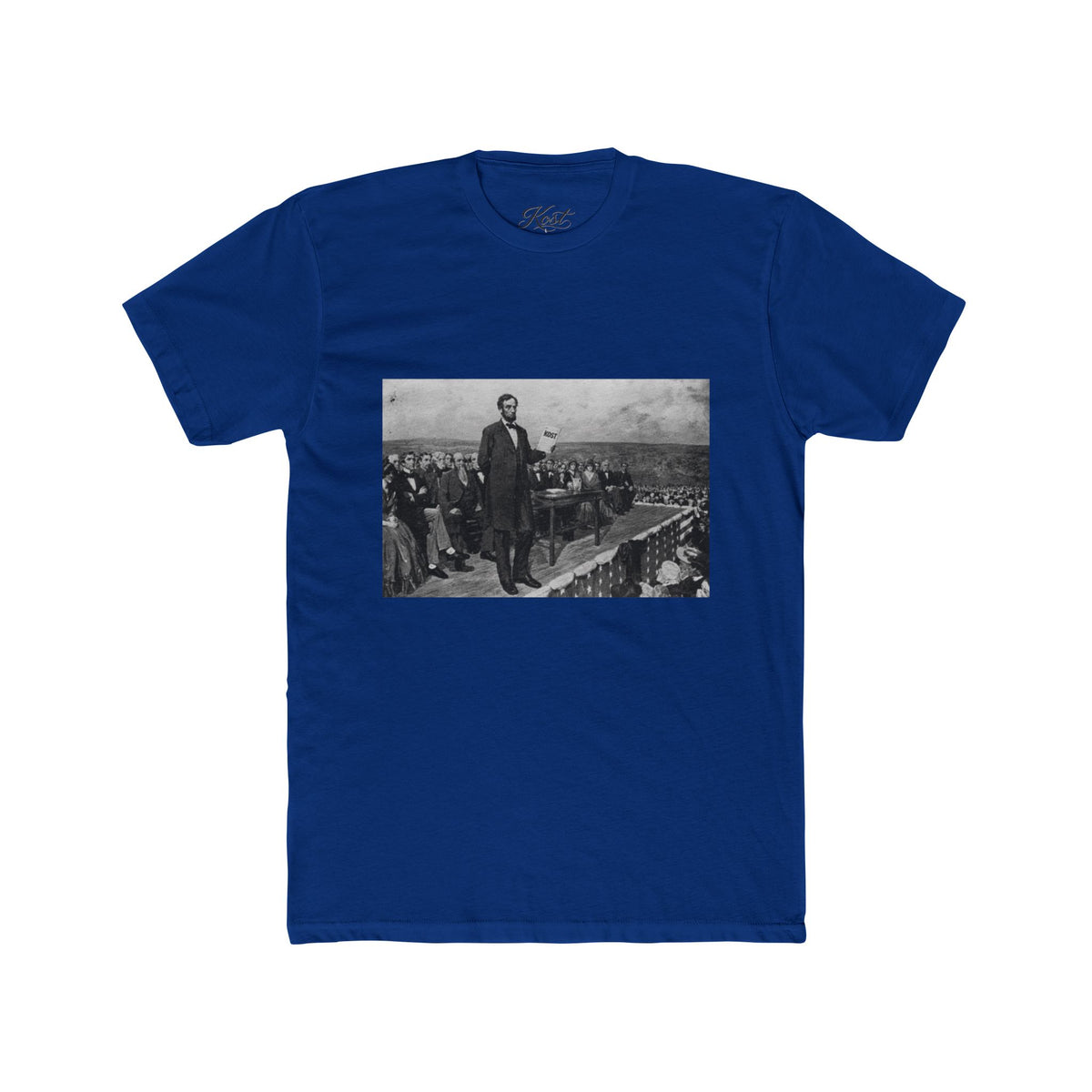 Abraham Lincoln Gettysburg Address Tee — Vintage Historical Photo T-Shirt