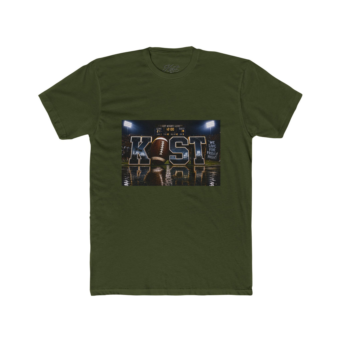 KST Stadium Football Graphic Tee - Varsity Game Night Shirt