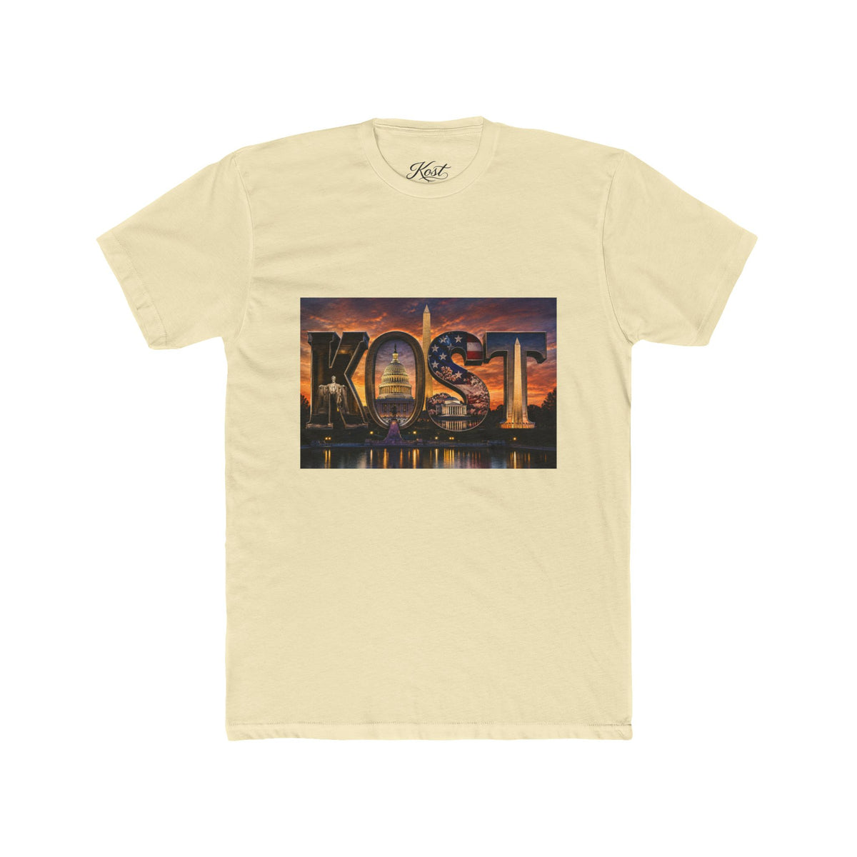 Kost Cityscape Tee — Sunset Skyline Graphic T-Shirt