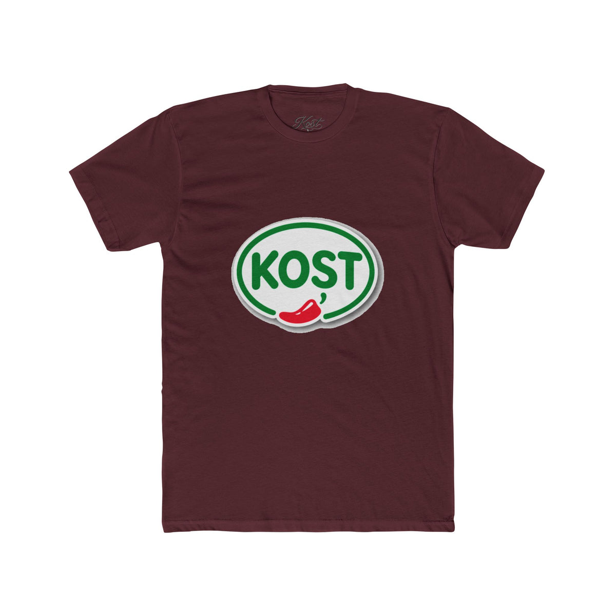 KOST Logo Tee — Retro Chili Pepper Graphic T-Shirt