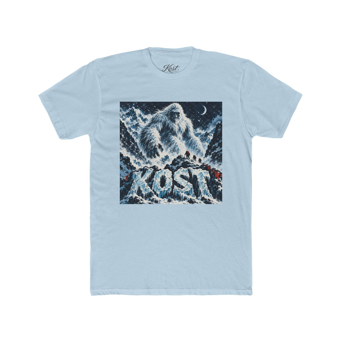 Yeti Mountain Tee — "Kosi" Snow Monster Graphic T-Shirt