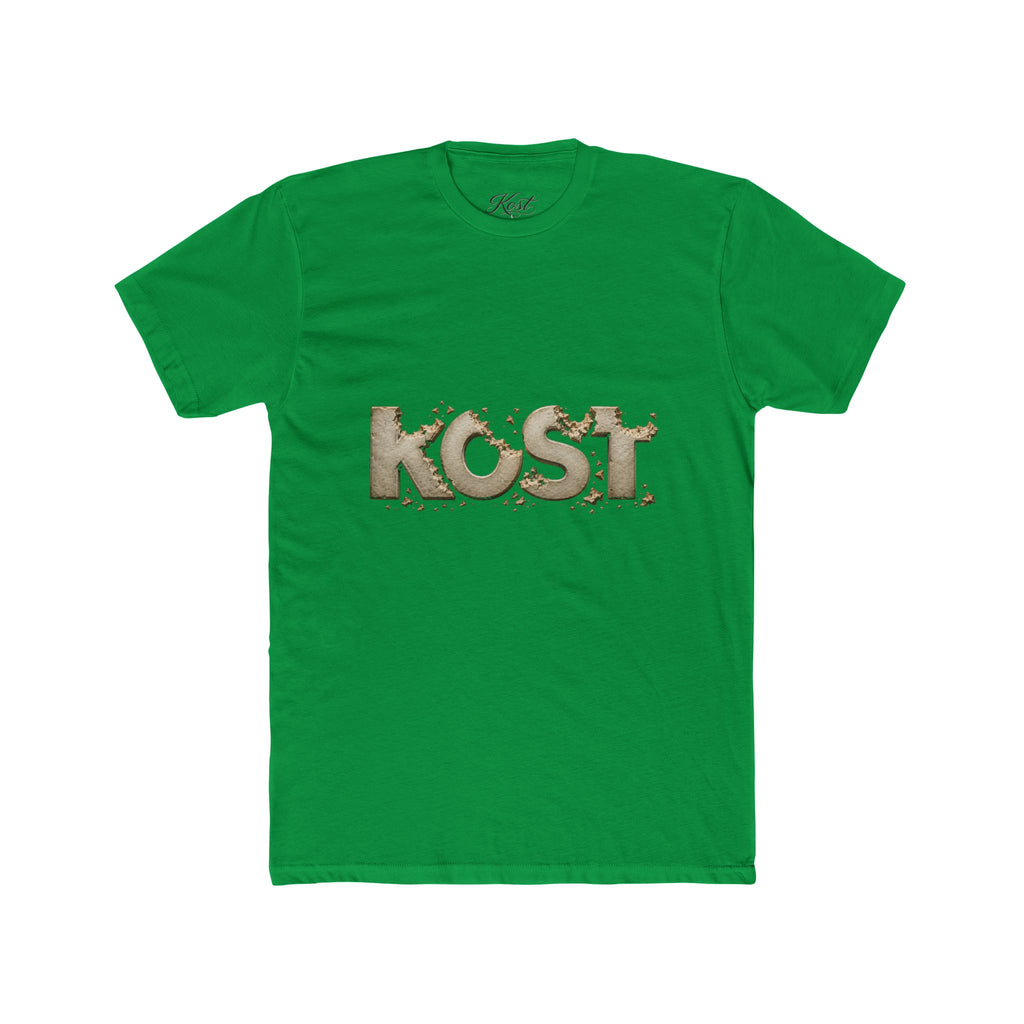 KOST Logo Tee — Distressed Vintage Lettering Cotton T-Shirt