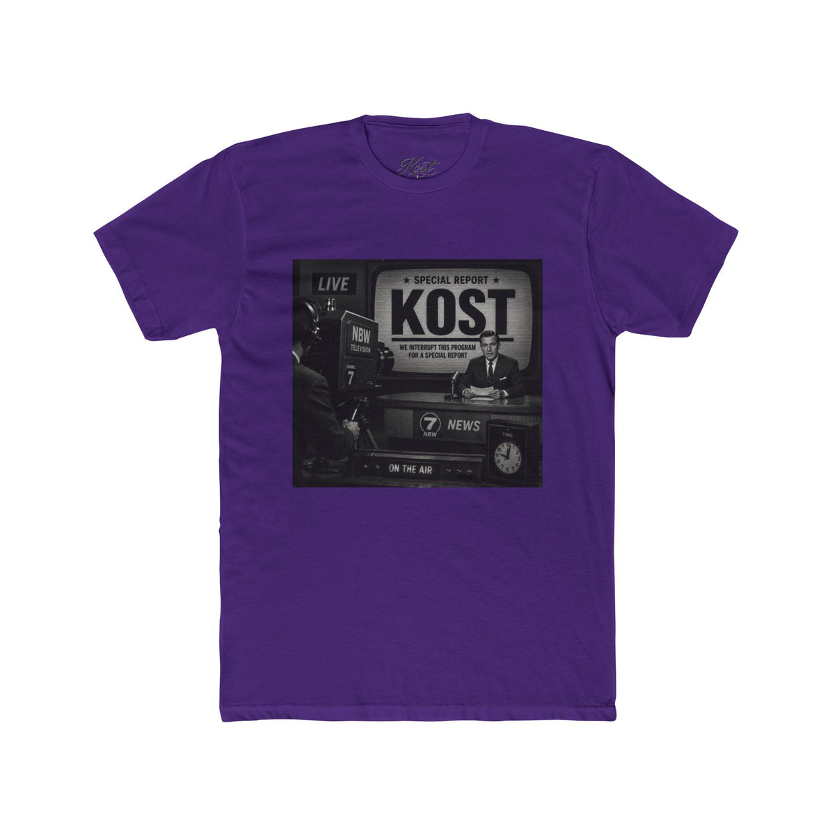 Unisex Cotton Crew Tee