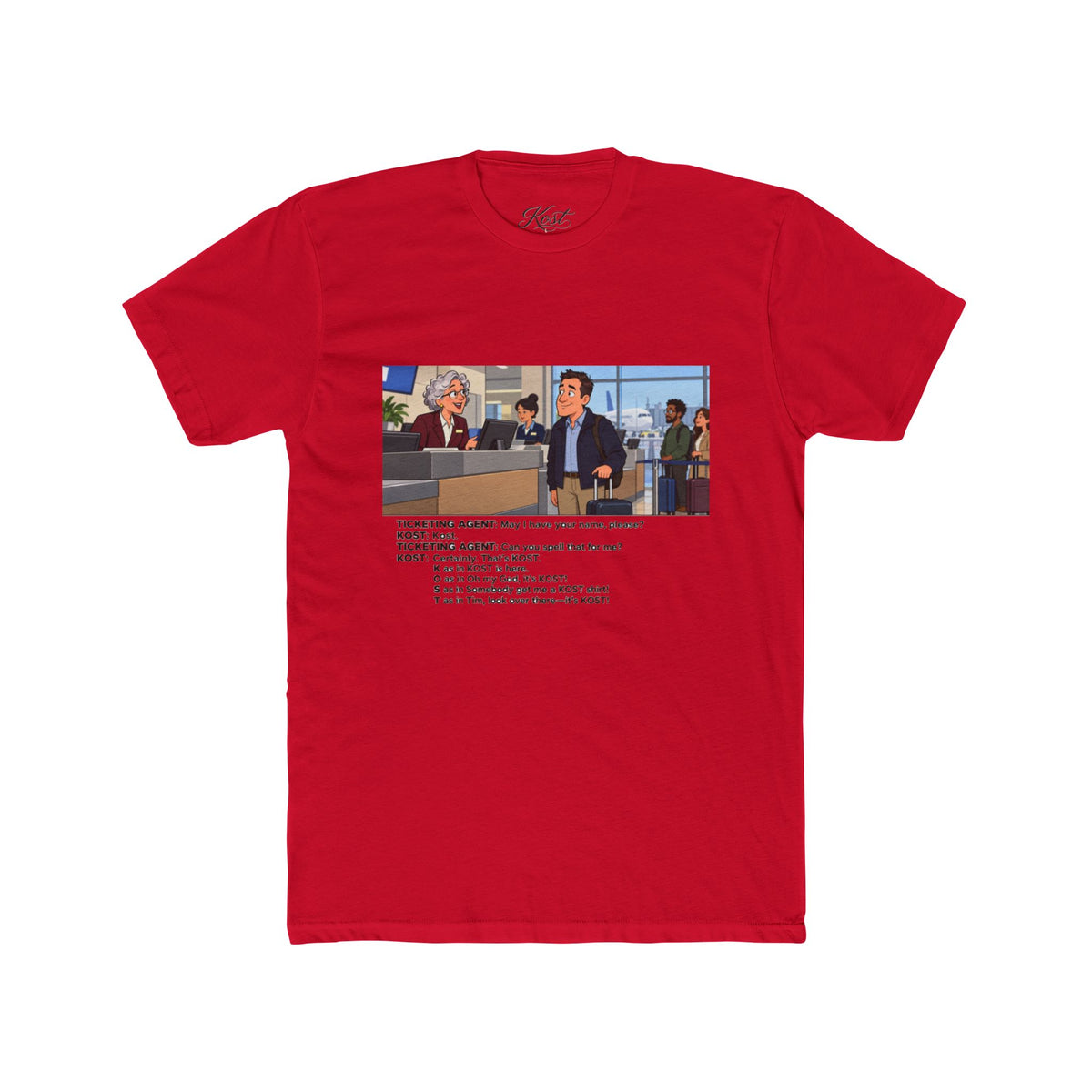 Unisex Cotton Crew Tee