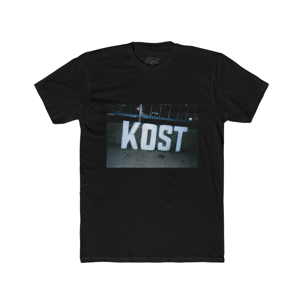 KOST Logo Graphic Tee — Vintage Street Sign Photo T-Shirt