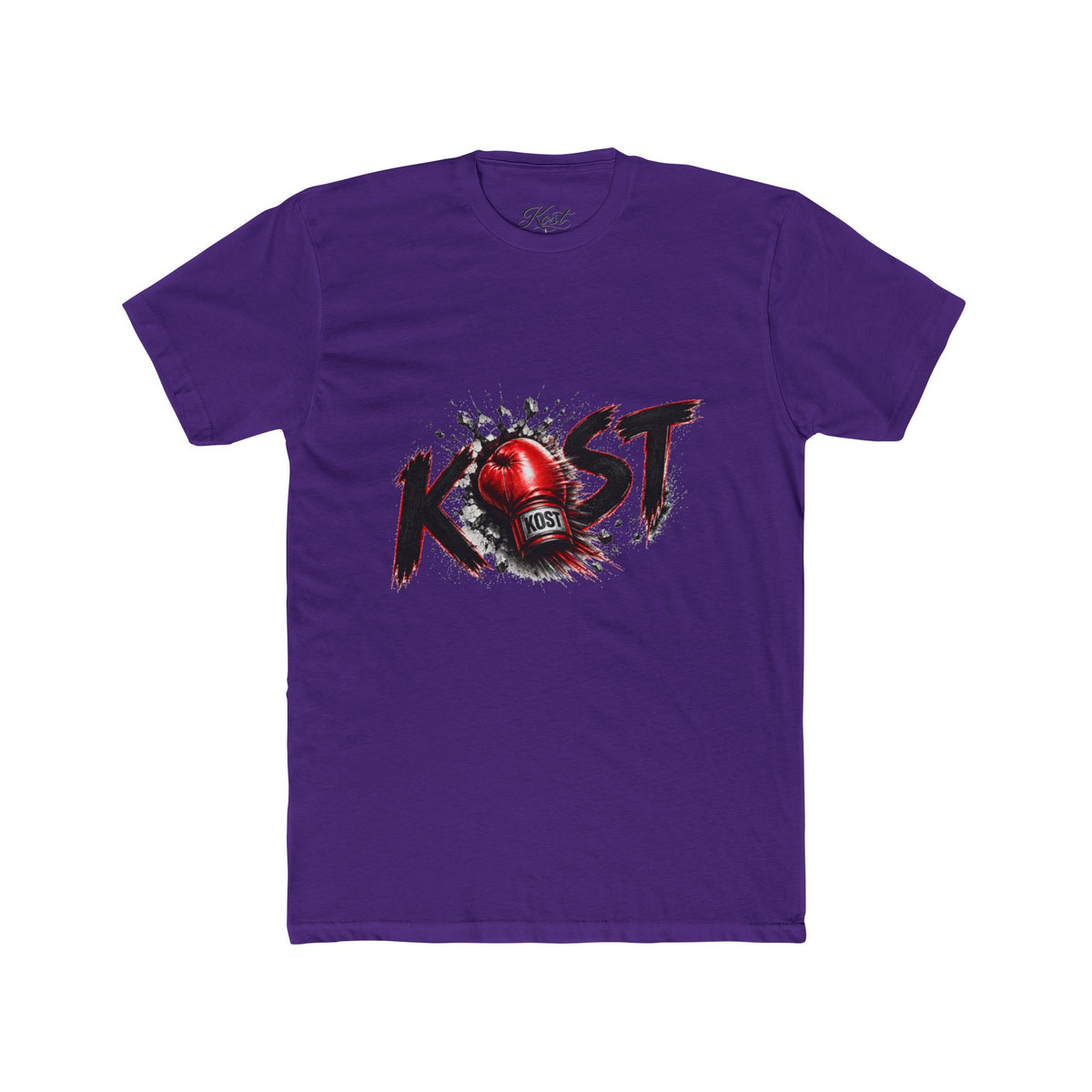 Boxing K.O. Tee — 'K.O.' Red Boxing Glove Graphic Shirt