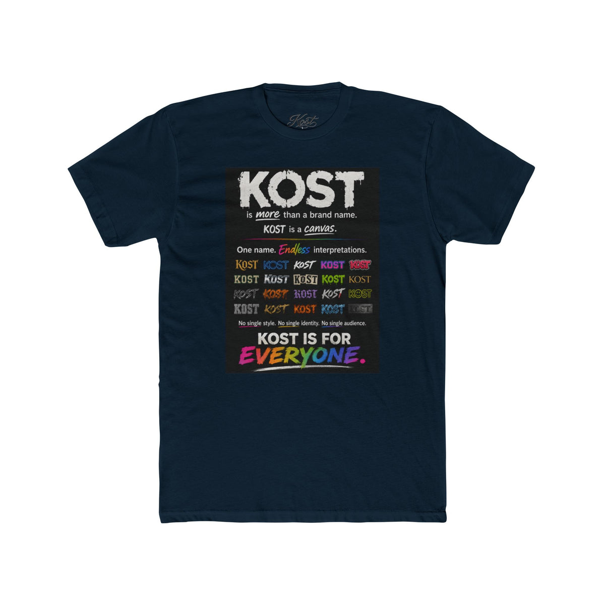 Unisex Cotton Crew Tee