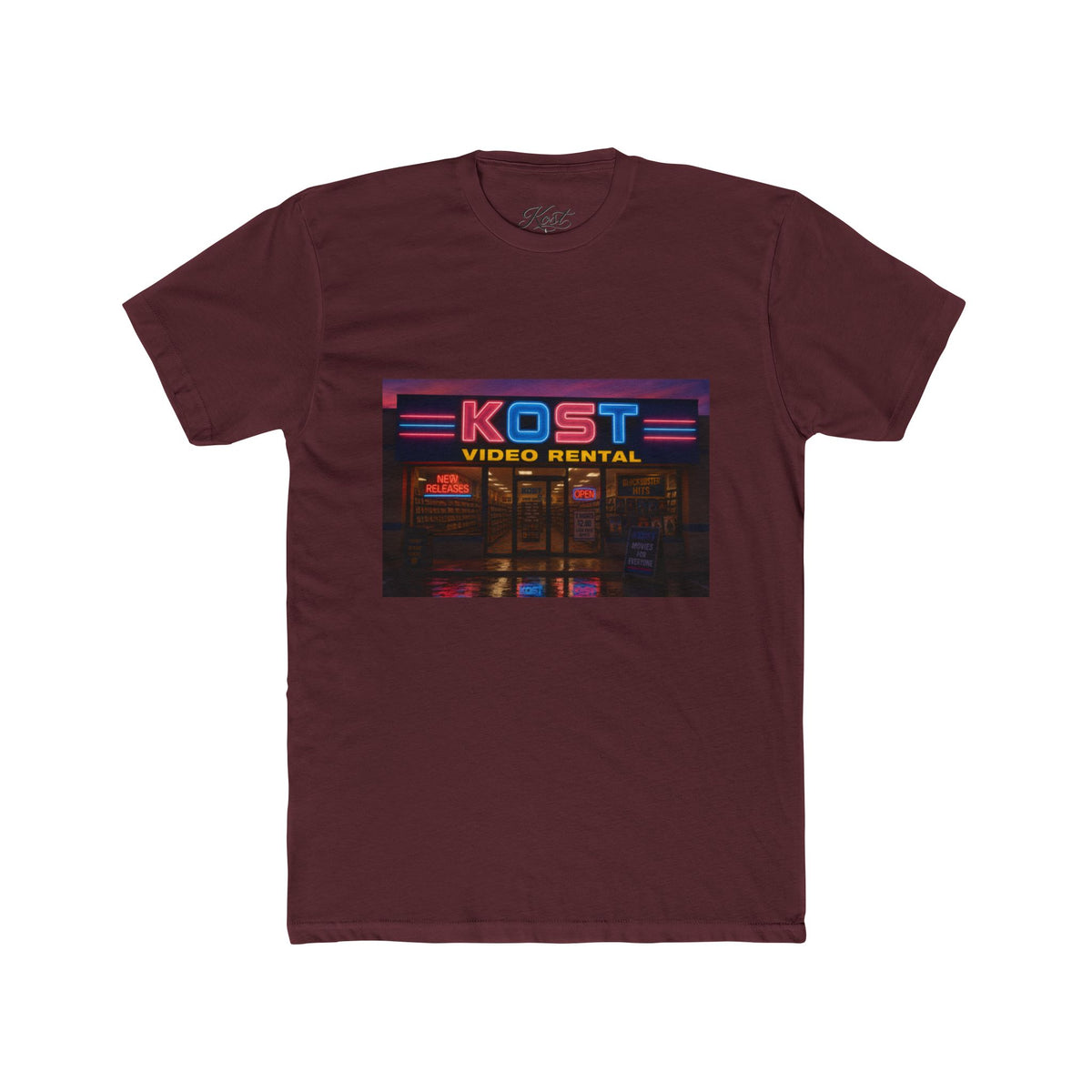 Kost Video Rental Retro Nostalgia Graphic T-Shirt