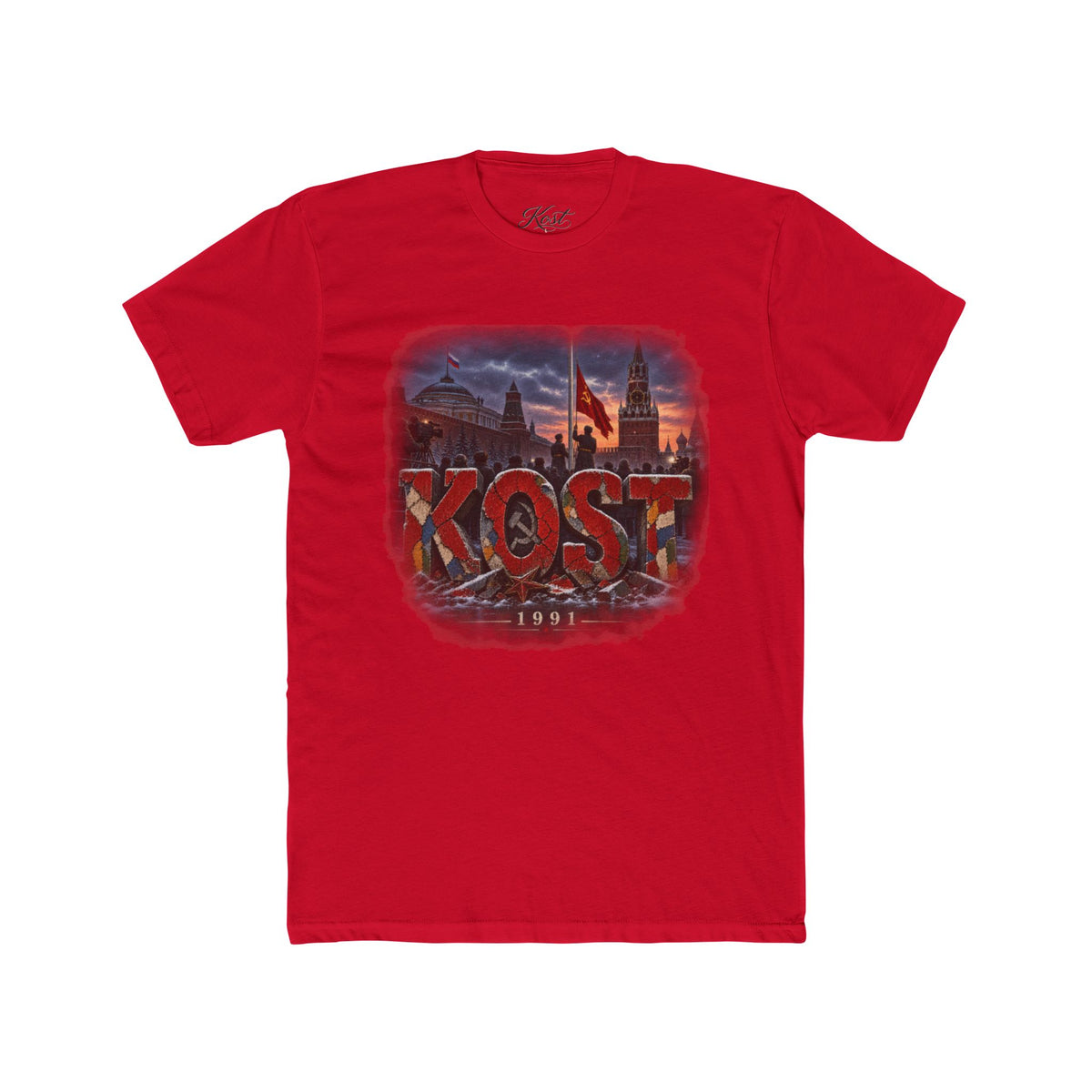 KOST Band Skyline Tee — Vintage Tour Shirt with Cityscape Graphic