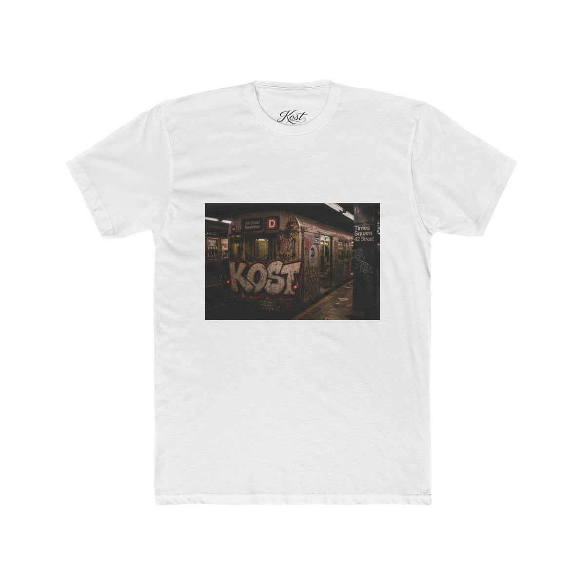 KOST Subway Graffiti Tee — Urban Streetwear Graphic T-Shirt