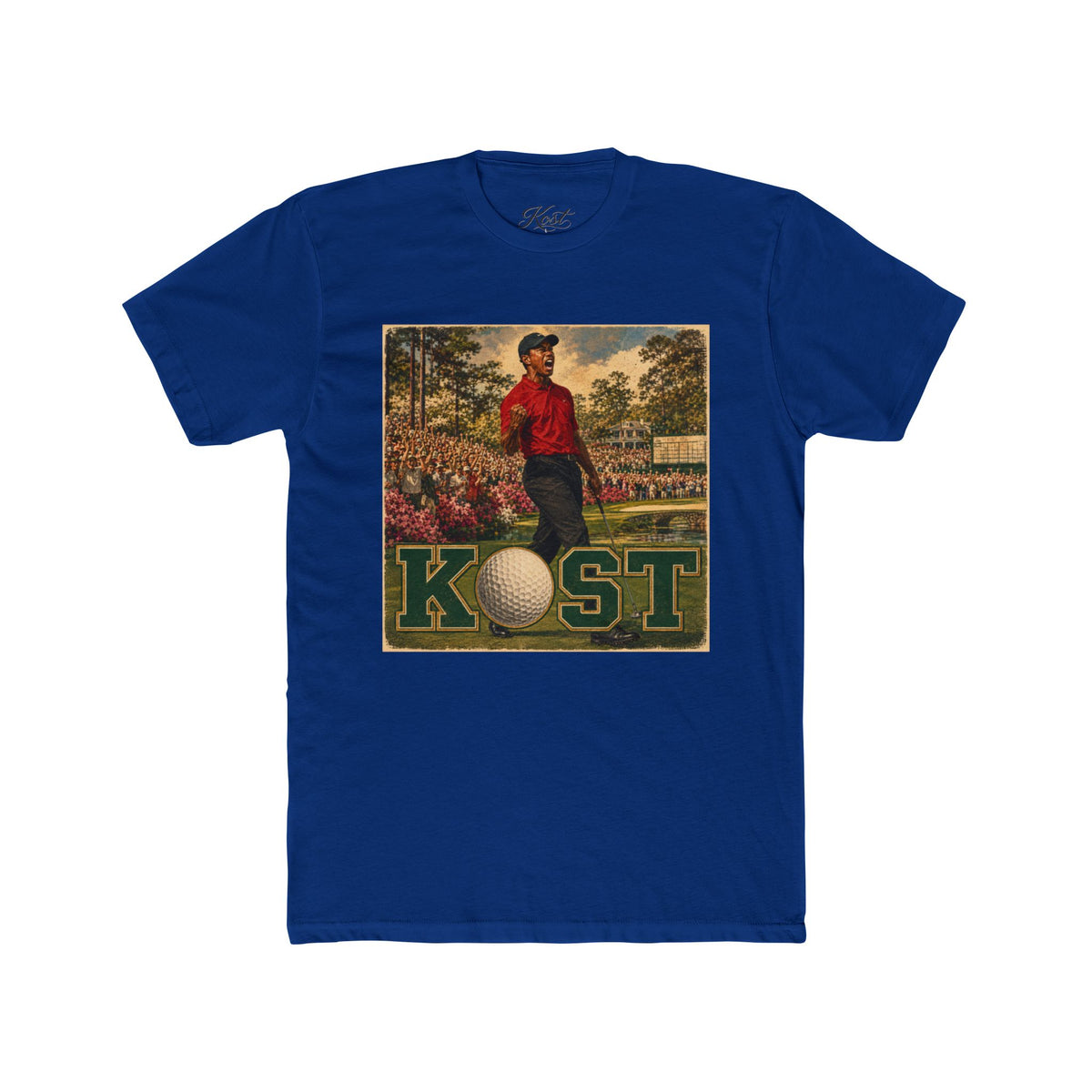 Golf Vintage Poster T-Shirt — KOST Retro Golfer Graphic Tee