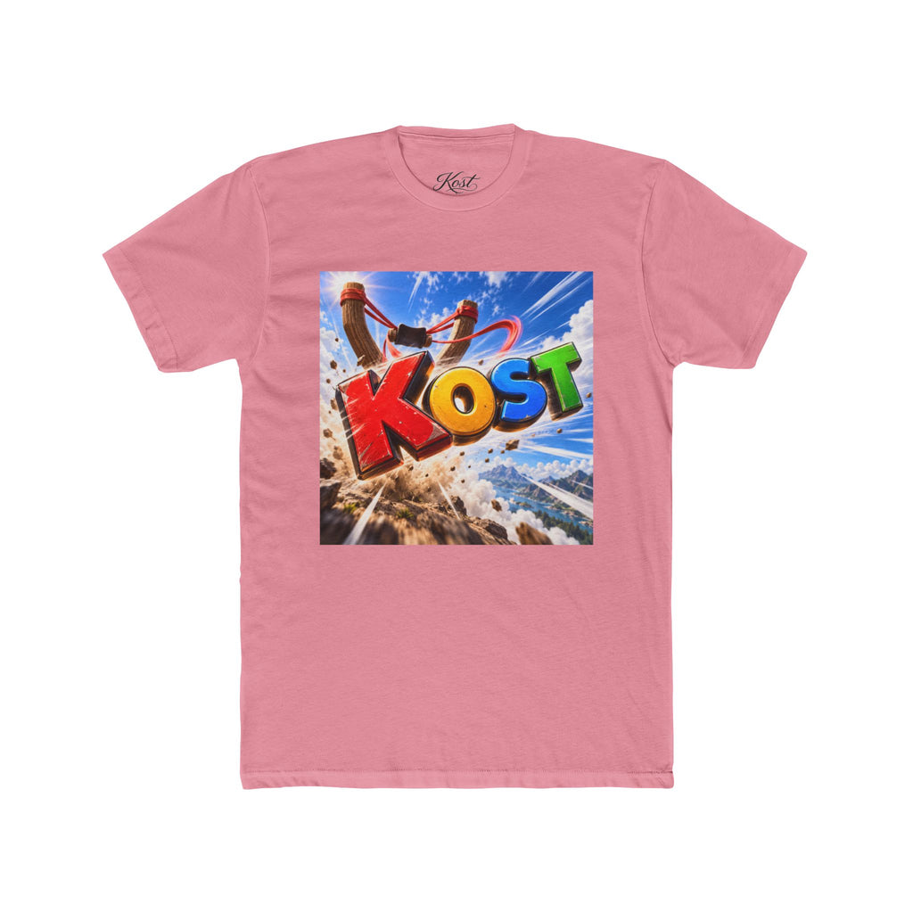 KOST Colorful Surf Graphic Tee — Beach Vibe Retro Logo T-Shirt