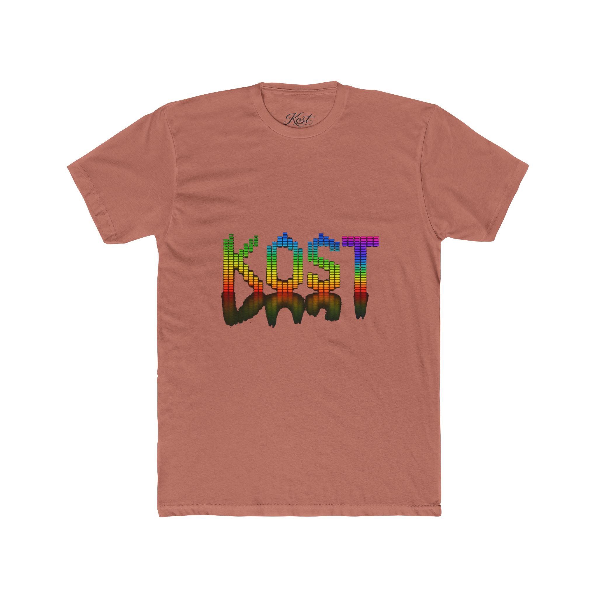 KØST Rainbow Drip Tee — Retro Pixel Pride Graphic T-Shirt